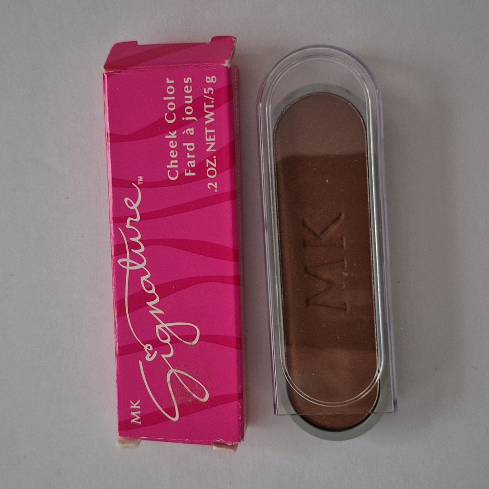 Vintage Mary Kay MK Signature Cheek Color Burnished Bronze 8900 Italy